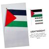KITANDOVE 20-Pack Small Palestine Hand Flags, National Waving Flags for Sports Events view 3
