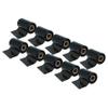 vhbw 10x Wax-Resin Thermal Transfer Ribbon, Compatible with Datamax Honeywell E-Class Mark III, Black, 110 mm x 300 m view 1