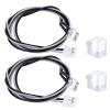 AXspeed 1/14 Tractor Pedal Turn Signal Light for Tamiya Crawler Trailer RC Truck, White view 1