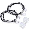 AXspeed 1/14 Tractor Pedal Turn Signal Light for Tamiya Crawler Trailer RC Truck, White view 2
