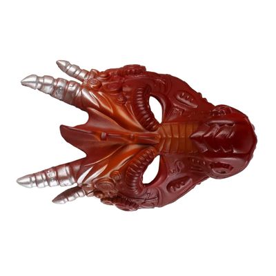 Abaodam Halloween Party Dragon Costume Mask, 1 Pc, PU Foam, Red