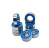 Bimetal Seal Shield Micro Deep-Groove Bearings, 10 pcs, MR105-2RS, 5 x 10 x 4 mm, ABEC-7, Miniature Ball Bearings, Blue Sealed Bearings view 1