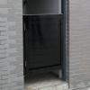 Wooden Swinging Door, Black, W 80 x 90 cm view 1