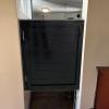 Wood Saloon Swing Door with Hinges, Black, W 50 x 90 cm view 1