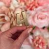 Gold Number 4 Birthday Candle 4.5 cm view 4