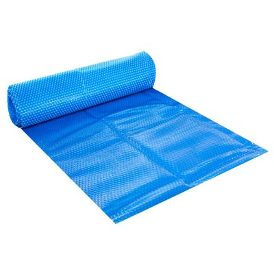 Pondlife Blue Rectangular Solar Pool Cover, 120 µm, 4 x 7 m, Cut-to-Size Bubble Cover