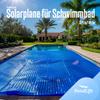 Pondlife Blue Rectangular Solar Pool Cover, 120 µm, 4 x 7 m, Cut-to-Size Bubble Cover view 2