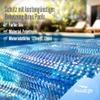 Pondlife Blue Rectangular Solar Pool Cover, 120 µm, 4 x 7 m, Cut-to-Size Bubble Cover view 3