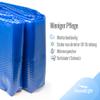 Pondlife Blue Rectangular Solar Pool Cover, 120 µm, 4 x 7 m, Cut-to-Size Bubble Cover view 4