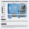 Towevine Waterproof Case for iPhone and Samsung Galaxy, 15 m, Professional Diving, Underwater Blue view 3