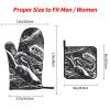 Ocean Scratchboard Art Oven Mitts and Pot Holders, Grill Gloves and Cooking Holders (3-Piece Set) view 4