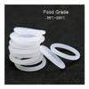 10-Piece White Food-Grade Silicone O-Ring Set, OD 54 mm, CS 4 mm view 4
