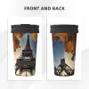 Eiffel Tower Paris Print, 500 ml Insulated Travel Mug with Lid view 3