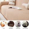 FANSU L-Shaped Sofa Cover, Reversible Twill Sofa Throw for 1/2/3/4-Seater Sofas, Brown/Black, Armchair 180 x 130 cm view 4