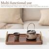 Lpitoy Wooden Serving Tray with Handles view 2