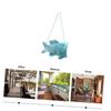 8-Piece Hanging Fish Plant Holders, Wall-Mounted Flower Pot Stands view 4
