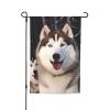 Huskies Garden Flag, 30.5 x 45.7 cm, Double-Sided Welcome Flag view 1
