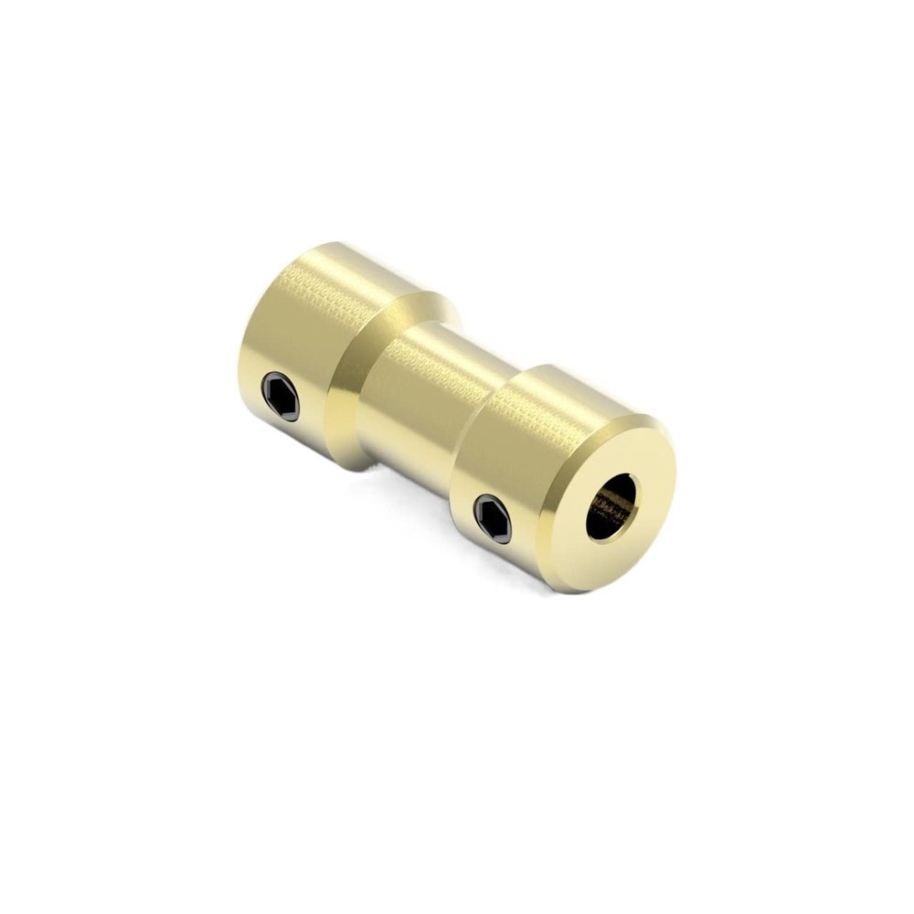 2-Pack Flexible Shaft Coupling, D9 × L20 mm, 2–5 mm Bore