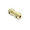 2-Pack Flexible Shaft Coupling, D9 × L20 mm, 2–5 mm Bore view 1