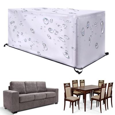 Outdoor Furniture Cover 170 x 150 x 100 cm, 420D Oxford Fabric