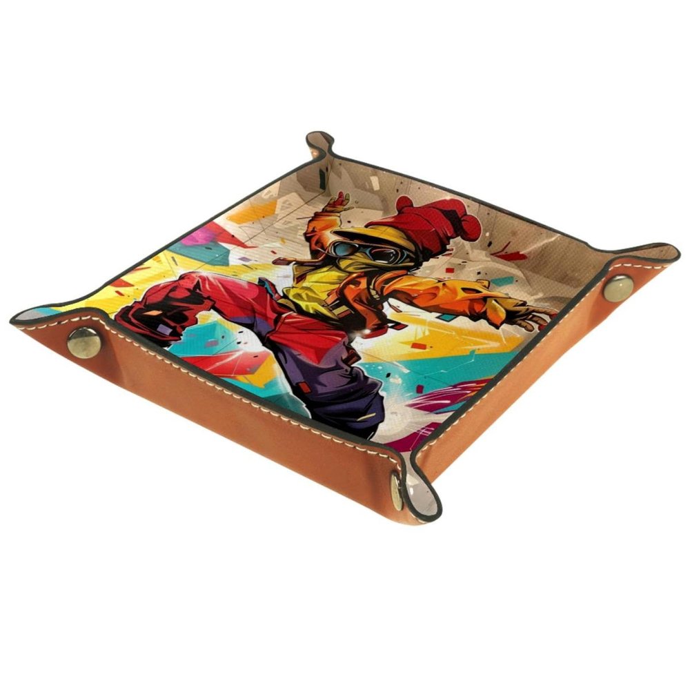Cool Jewelry Organizer Set with Dancing Character, Stackable and Versatile for Earrings, Bracelets, Rings, and More