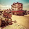 SDOTPMT 7.2 x 4.9 ft Old Western Cowboy Town Photography Backdrop view 4