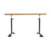 XAoSCd Outdoor Ballet Barre for Adults, Freestanding, Adjustable, Portable, 1.5 m, Black view 1