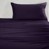 4-Piece Breathable Hotel-Luxury Fitted Sheet Set, Soft Wrinkle-Free Sheets, 16-Inch Deep Pockets, Blue-Purple, Queen view 4