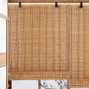 Natural Bamboo Roller Shade with Lift Mechanism view 2