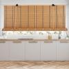 Natural Bamboo Roller Shade with Lift Mechanism view 3
