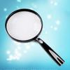 Handheld Magnifying Glass, 6x Magnification, for Reading, Coins and Stamps view 2