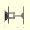 CAFIEDR TV Stand, Cold-Rolled Steel, Adjustable, 45 kg Load Capacity view 4