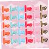 NUOBESTY 80-Piece Set of Colorful Metal Clips with Rounded Tips view 4