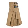 Men's Gothic Scottish Kilt, Classic Pleated Punk Skirt, 5XL view 1