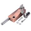 Durable Zinc Alloy Self-Closing Spring Bolt Lock for Wooden Doors, Floor (Red Bronze) view 1