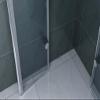 Premium Frameless Folding Glass Shower, Clear Glass, 100 x 100 x 200 cm view 2