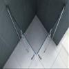 Premium Frameless Folding Glass Shower, Clear Glass, 100 x 100 x 200 cm view 4