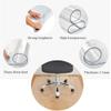 1.5 mm Thick Transparent PVC Office Chair Mat, Scratch-Resistant Floor Protector, 100 x 220 cm view 4