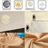 Waterproof Sun Shade Sail 5 x 6 m, PU-Coated PES Polyester, UV Protection, Dark Green view 4
