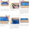 Automatic Shoe Cover Dispenser, Silver, with 100 Disposable Covers view 3