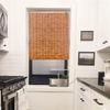 CJBWJM Bamboo Roller Blind for Windows and Doors, 110 x 155 cm view 2