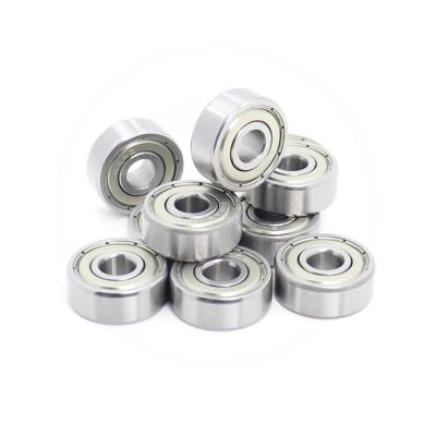 NIBOTT R4ZZ/R4AZZ/R6ZZ/R8ZZ ABEC-1 10-Piece Double-Shielded Inch Miniature Ball Bearings, R4Z/R4AZ/R6Z/R8Z (R8ZZ-A1-10PCS)