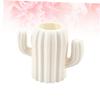 NUOBESTY Beige Resin Cactus Pen Holder view 2