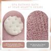 4-Pack Super-Soft Sunflower Suction-Cup Bath Poufs, 2-in-1 Shower and Bath Sponges for Women/118 view 4