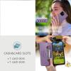 Beajew 2024 Upgraded Flip Case for Oppo A7/A5S/A12, Vintage Slim Leather Case, Purple view 3