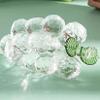 UYCUODLUY Amethyst Crystal Grape Figurine Paperweight, Transparent view 4