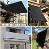 MENGH Rectangular Waterproof Sun Shade Sail, Red, 1.8 x 1.8 m view 2