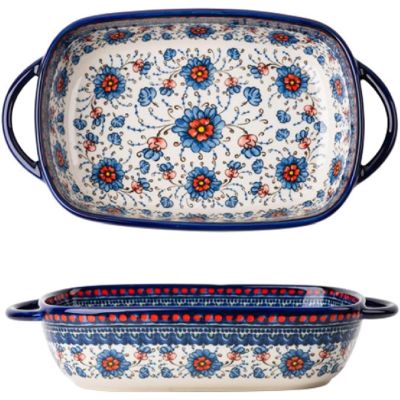 Creative Ceramic Soup and Noodle Bowl with Handles