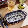 Creative Ceramic Soup and Noodle Bowl with Handles view 4