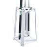 Wooden Pool Cue Stand, Freestanding Rack with 8 Holes view 1